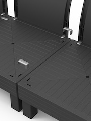 Keter Grey Elements 2 Seat Garden Balcony Set - Image 3 of 6