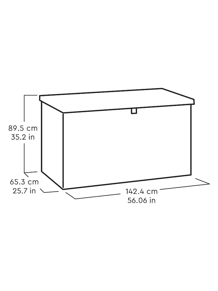 Keter Grey Darwin 662L Outdoor Garden Storage Box - Image 6 of 6