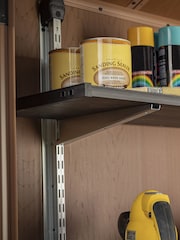 Keter Silver 100cm/39.5" Shed Garden Shelving Kit - Image 3 of 6
