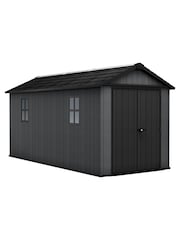 Keter Grey Newton Plus 7.5x15ft Garden Shed - Image 1 of 6