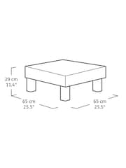 Keter Grey Elements 5 Seater Modular Garden Lounge Set - Image 6 of 6