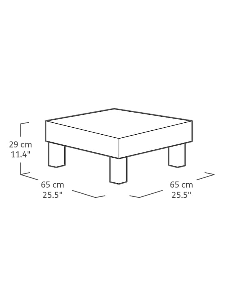 Keter Grey Elements 5 Seater Modular Garden Lounge Set - Image 6 of 6