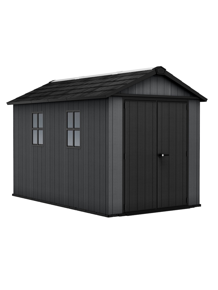 Keter Grey Newton Plus 7.5x11ft Garden Shed - Image 1 of 6