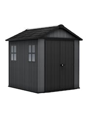 Keter Grey Newton Plus 7.5x7ft Garden Shed - Image 1 of 6