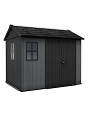 Keter Grey Newton Plus 9x7.5ft Garden Shed - Image 1 of 6