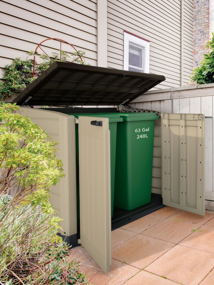 Keter Brown Store it out Max 1200L Garden Storage Box - Image 1 of 6