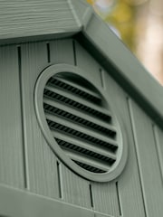 Keter Green Darwin 6x8ft Plastic Garden Shed - Image 4 of 6