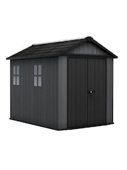 Keter Grey Newton Plus 7.5x9ft Garden Shed - Image 1 of 6