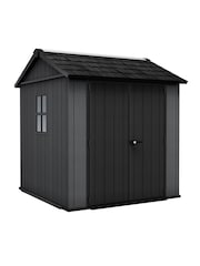 Keter Grey Newton Plus 7x7.5ft Garden Shed - Image 1 of 6
