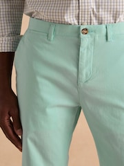 Joules Classic Fit Mint Green Chino Trousers - Image 4 of 8