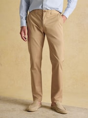 Joules Classic Fit Tan Chino Trousers - Image 1 of 8