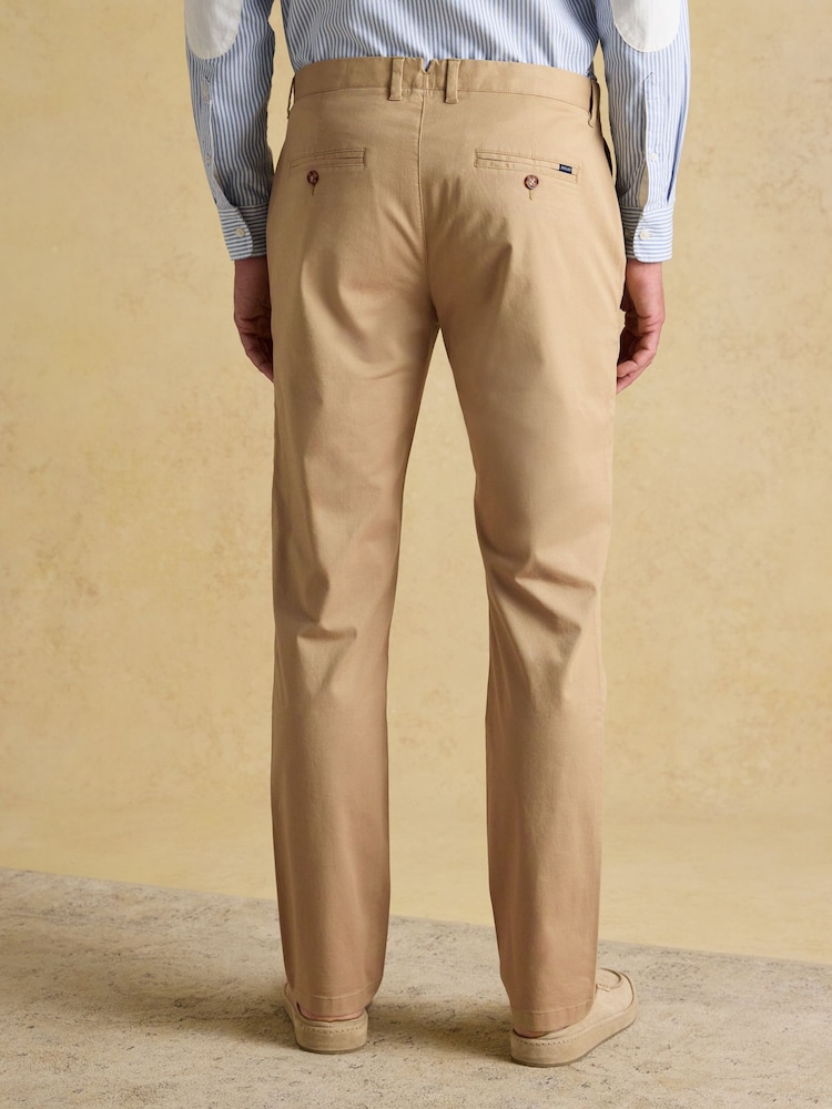 Joules Classic Fit Tan Chino Trousers - Image 2 of 8