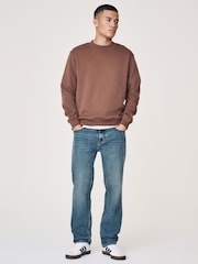 Camel Tan - Sweat-shirt Rich Jersey Col rond - Image 2 de 7