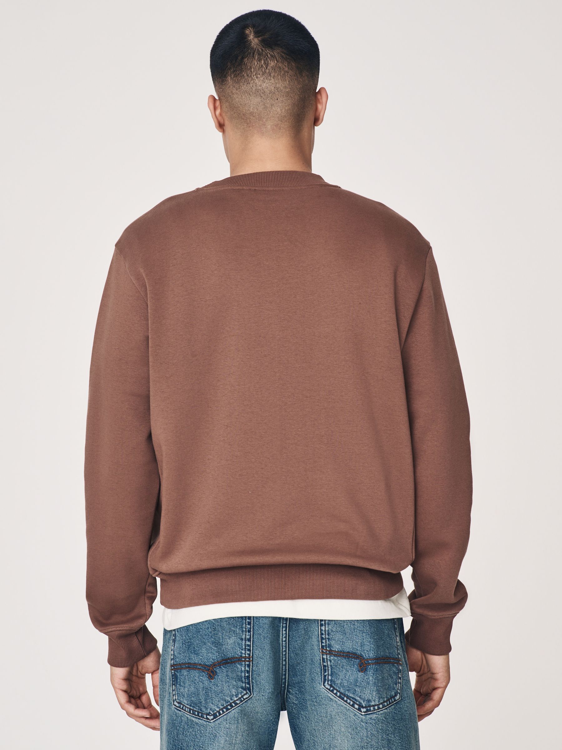 Buy Camel Tan Rich Jersey Crew Sweatshirt from Next USA