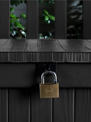 Keter Grey Eden 265L Outdoor Garden Storage Bench - Image 3 of 6