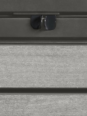Keter Grey Brushwood 454L Garden Storage Box - Image 4 of 6