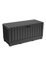 Keter Grey Kentwood 350L Garden Storage Box - Image 2 of 6