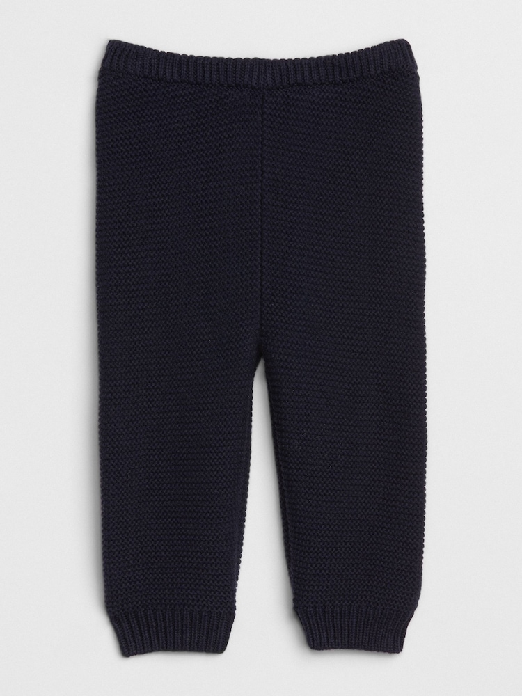 Azul marino - Gap Brannan Bear Soft Cotton Knit Pull On Trousers (Newborn-24mths) - Imagen 2 de 3