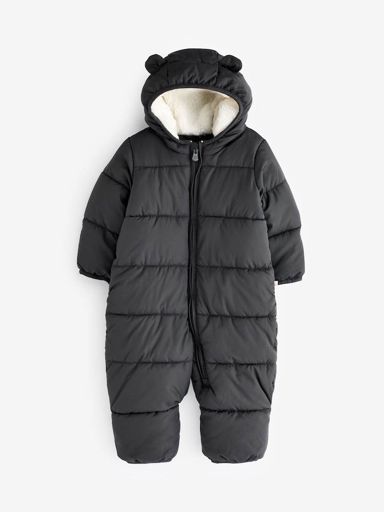 Gap Black Cold Control Max Puffer Snowsuit (Newborn-24mths) - Image 1 of 4