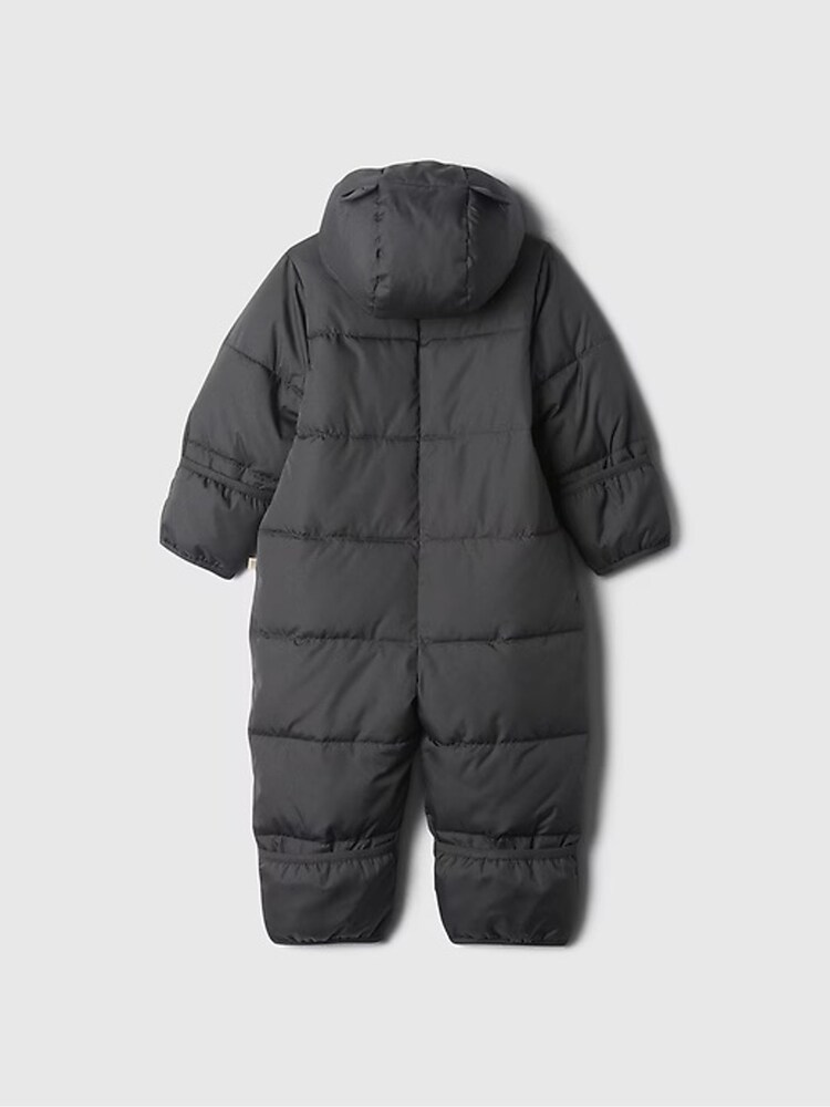 Gap Black Cold Control Max Puffer Snowsuit (Newborn-24mths) - Image 2 of 4