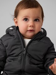 Gap Black Cold Control Max Puffer Snowsuit (Newborn-24mths) - Image 4 of 4