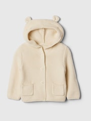 Gap Cream Knitted Brannan Bear Cardigan (Newborn-24mths) - Image 2 of 3