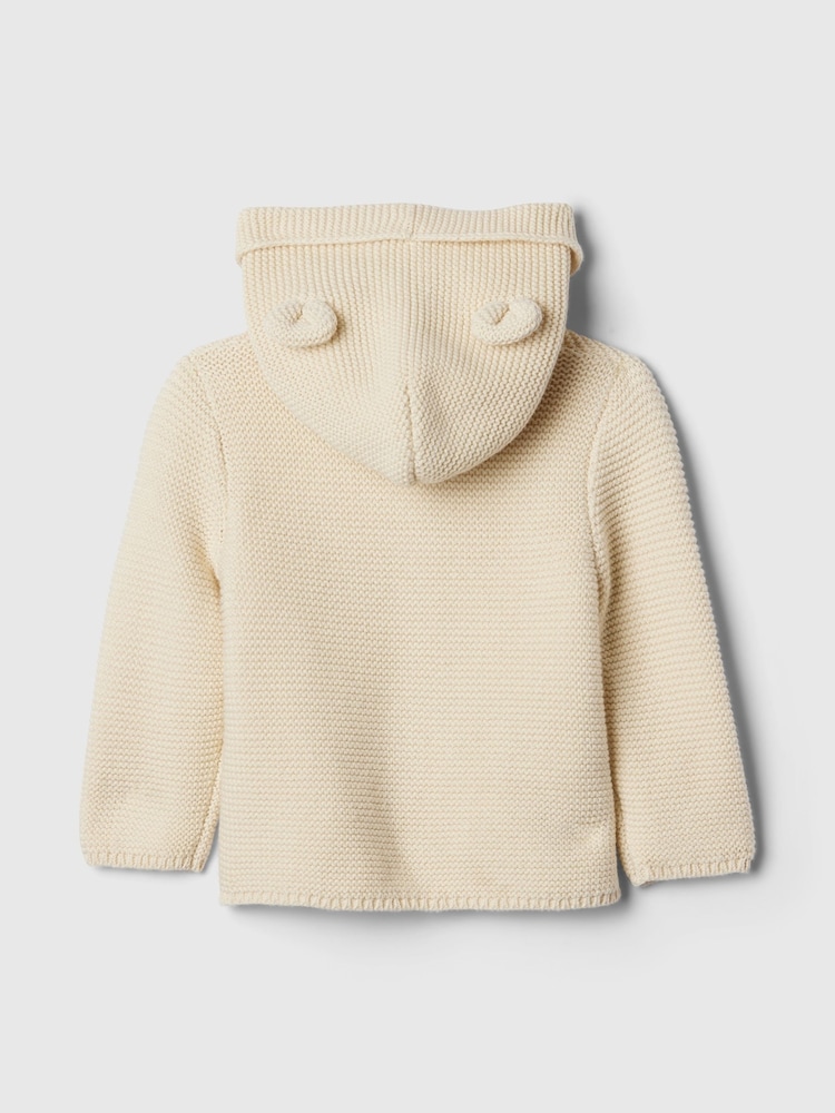 Gap Cream Knitted Brannan Bear Cardigan (Newborn-24mths) - Image 3 of 3