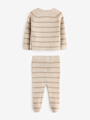 Gap Cream Brannan Bear Wrap Jumper & Bottoms Outfit Set (Newborn-24mths) - Image 3 of 9