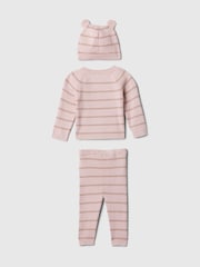 Gap Pink Brannan Bear Wrap Jumper & Bottoms Outfit Set (Newborn-24mths) - Image 1 of 2