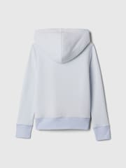 Gap Blue Logo Sherpa-Lined Zip Up Hoodie (4-13yrs) - Image 2 of 3
