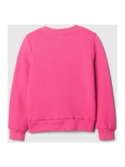 Lentejuelas rosas - Sudadera con cuello redondo y logo de Gap (4-13 años) - Imagen 2 de 3