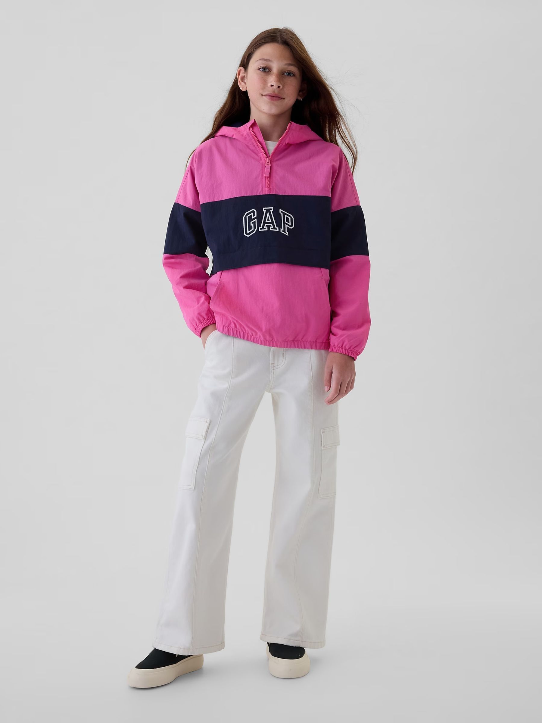 Buy Gap Pink Recycled Anorak Windbreaker Jacket 4 13yrs from Next Romania