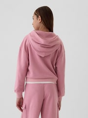 Gap Pink Vintage Soft Oversized Hoodie (4-13yrs) - Image 2 of 3