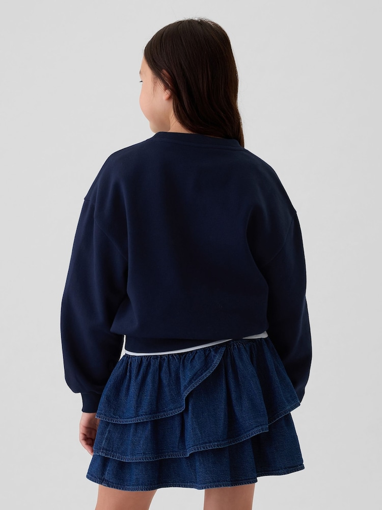 Gap Navy Blue Vintage Soft Jumper (4-13yrs) - Image 2 of 5