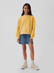 Gap Yellow Vintage Soft Jumper (4-13yrs) - Image 2 of 4