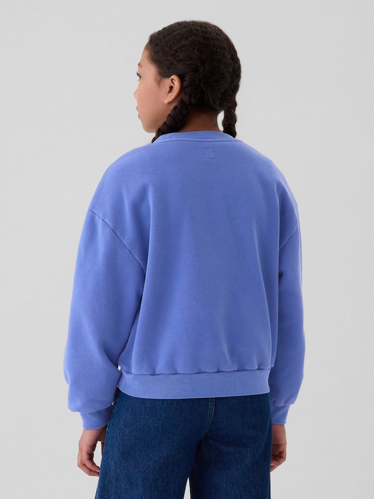 Gap Blue Vintage Soft Jumper (4-13yrs) - Image 2 of 5