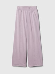 Morado - Pantalones de chándal de pierna ancha con diseño suave de estilo vintage de Gap (4-13 años) - Imagen 4 de 5