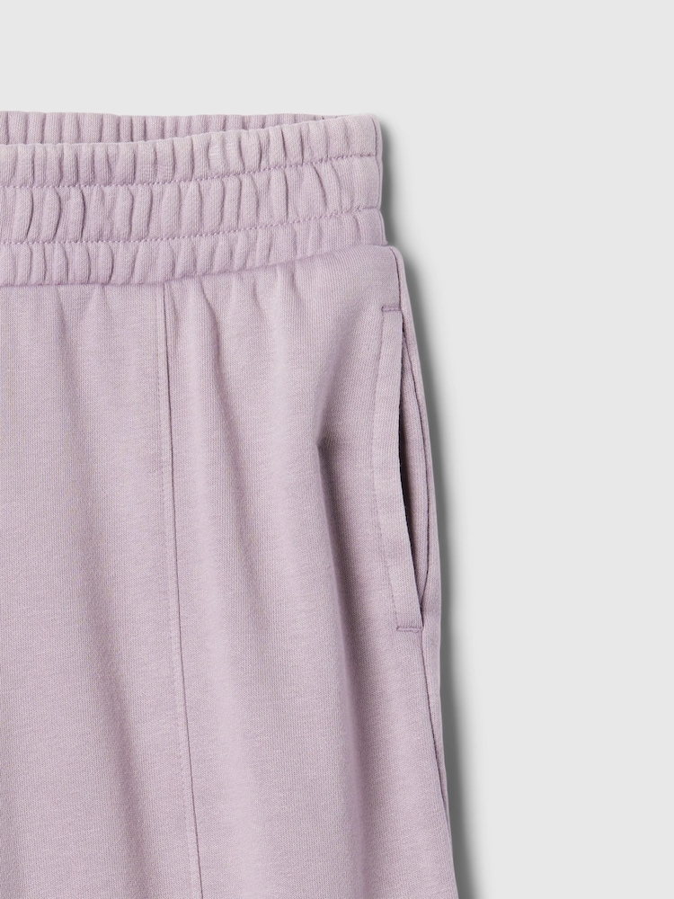 Morado - Pantalones de chándal de pierna ancha con diseño suave de estilo vintage de Gap (4-13 años) - Image 5 of 5