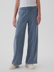 Gap Blue Vintage Soft Wide Leg Joggers (4-13yrs) - Image 1 of 5