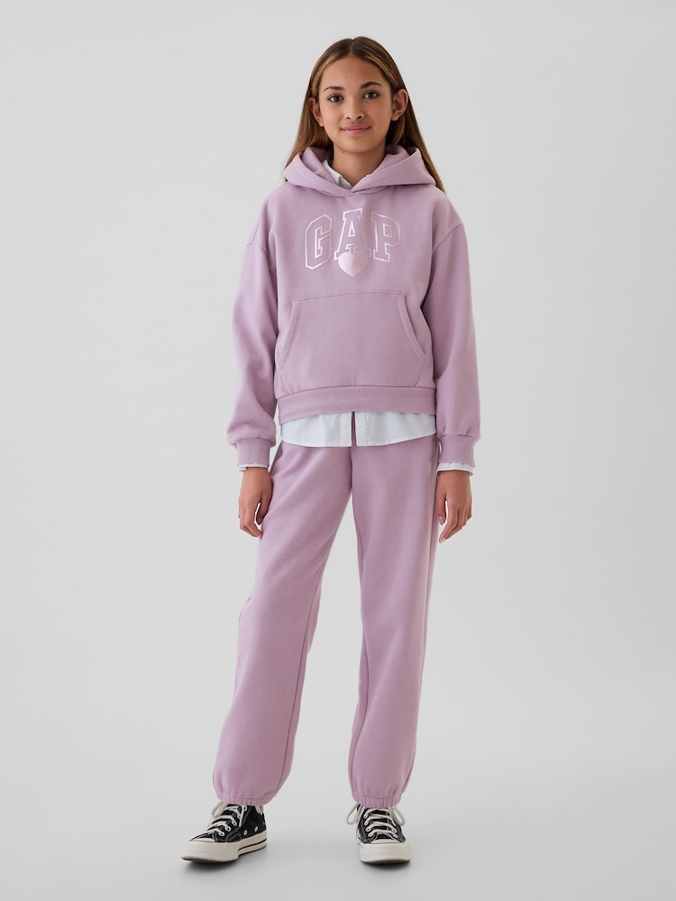 Gap Purple Logo Graphic Hoodie (4-13yrs) - Image 1 of 4 Gap Purple Logo Graphic Hoodie (4-13yrs) - Image 1 of 4
