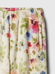 Gap Cream Floral Logo Joggers (4-13yrs) - Image 5 of 5
