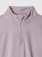 Paars - Gap vintage zachte cropped trui met rits (4 - 13 jr) - Image 5 of 5