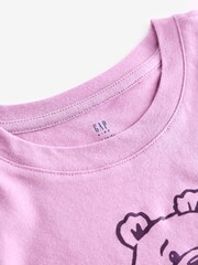 Gap Purple Brannan Bear Graphic T-Shirt (4-13yrs) - Image 3 of 4