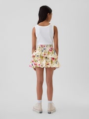 Gap Pink Floral Ruffle Skort (4-13yrs) - Image 2 of 4