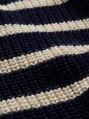 Gap Blue Stripe Oversized Jumper (4-13yrs) - Image 5 of 5
