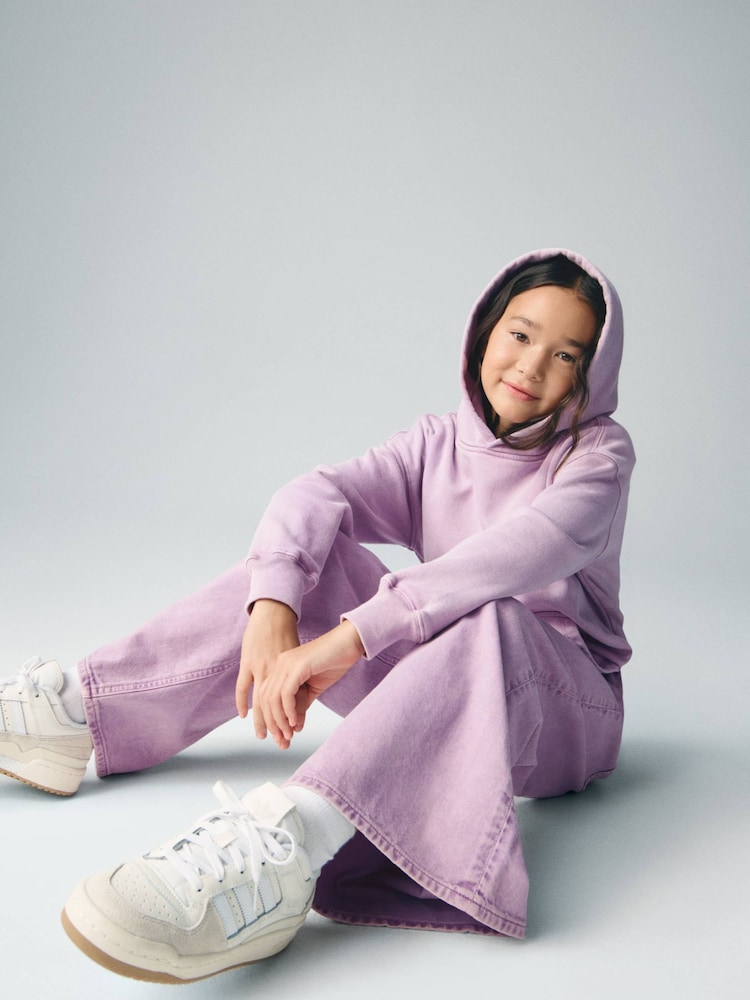 Gap Purple Mid Rise Baggy Jeans (5-13yrs) - Image 2 of 9