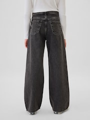 Gap Black Low Waisted Wide Leg Jeans (5-13yrs) - Image 2 of 6