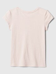 Gap Pink Ballet Brannan Bear Graphic T-Shirt (4-13yrs) - Image 2 of 3