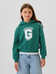 Gap Green Athletic Logo Hoodie - Image 1 of 4