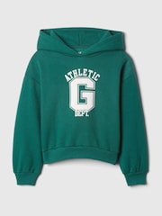 Gap Green Athletic Logo Hoodie - Image 4 of 4